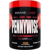 PENNYWISE - Con una sorprendente mezcla de ingredientes de potencia, fuerza y energía - INSANE LABZ - El pre-entrenamiento cargado de carbohidratos con una sorprendente mezcla, hecho para el atleta de élite.